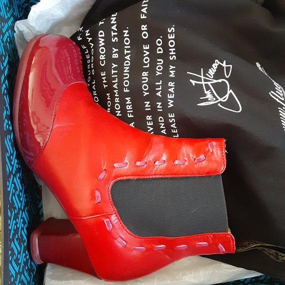 Operetta Nilssons JOHN FLUEVOG 7 red - Picture 3 of 3